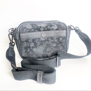 Lululemon Now And Always Crossbody Camo purse